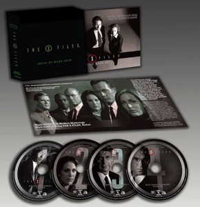 Mark Snow X-Files Volume 2 limited edition 4 CD box set front cover image picture