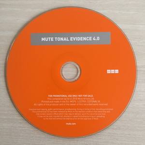 Mute Tonal Evidence 4.0 2018 CD image 5